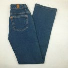 Wrangler Aura Size 00P Avg Womens Blue Jeans Short Rise Straight