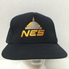 NES Nashville Electric Service Baseball Cap 100 Percent Wool Snapback  Navy
