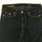J Crew Jeans Matchstick  Denim Size 26 Womens 30x33.75  Style 80732