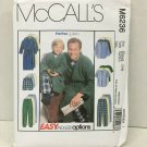 McCall's M6236  Sewing Pattern Boys Pajamas Robe Cut Boys 3 to 8 Easy Endless