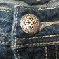 Silver Jeans AIKO 27x31 Mid Slim Thick Stitch Distressed Tapered Leg Mid Slim
