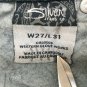 Silver Jeans AIKO 27x31 Mid Slim Thick Stitch Distressed Tapered Leg Mid Slim