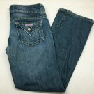 Hudson Jeans Bootcut 31 Womens USA Stretch Flap Pockets Medium Wash Women 410DAK