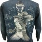 Disney Studio Collection Power Rangers Denim Jacket Size M 7/8 Cotton