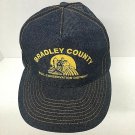 Bradley County Soil Conservation Denim Mesh Snapback Trucker Baseball Cap Hat