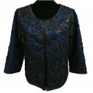Bob Mackie Wearable Art Small Soutache Sequin Ribbon Evening Jacket NWT Retired