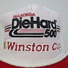 Talladega Diehard 500 Winston Cup Snapback Hat Trucker Mesh Adjustable Rope USA