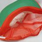 Vintage Mesh Snapback Trucker Hat GOGGINS TRUCK LINES Orange White Cap USA