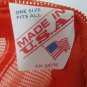 Vintage Mesh Snapback Trucker Hat GOGGINS TRUCK LINES Orange White Cap USA