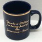 Levis Billion Dollar in Sales Coffee Mug Employee Cobalt Levi Strauss England