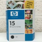 HP Black 15 Ink New Genuine C6615DN Shipped in Sturdy Box Past Date