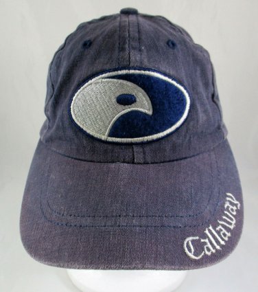 Callaway HawkEye Strapback Golf Hat Strap Back Baseball Cap Patch Embroidered
