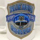 Blue Hats Of Bravery Coffee Mug 2000 Vanmark Hong Kong Police Beyond the Call