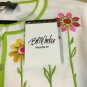 Bob Mackie Wearable Art Medium Floral  Short Sleeve Cardigan Sweater  NWT