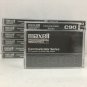 Maxell Professional Industrial Communicator C90 Audio Cassette Tapes   LOT OF 18