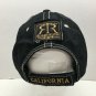 Robin Ruth California Republic Cap Adult Strapback Black Denim Large Patch