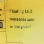 Olympia InfoGlobe Floating Message Globe Dome Clock Calendar Caller ID See VIDEO