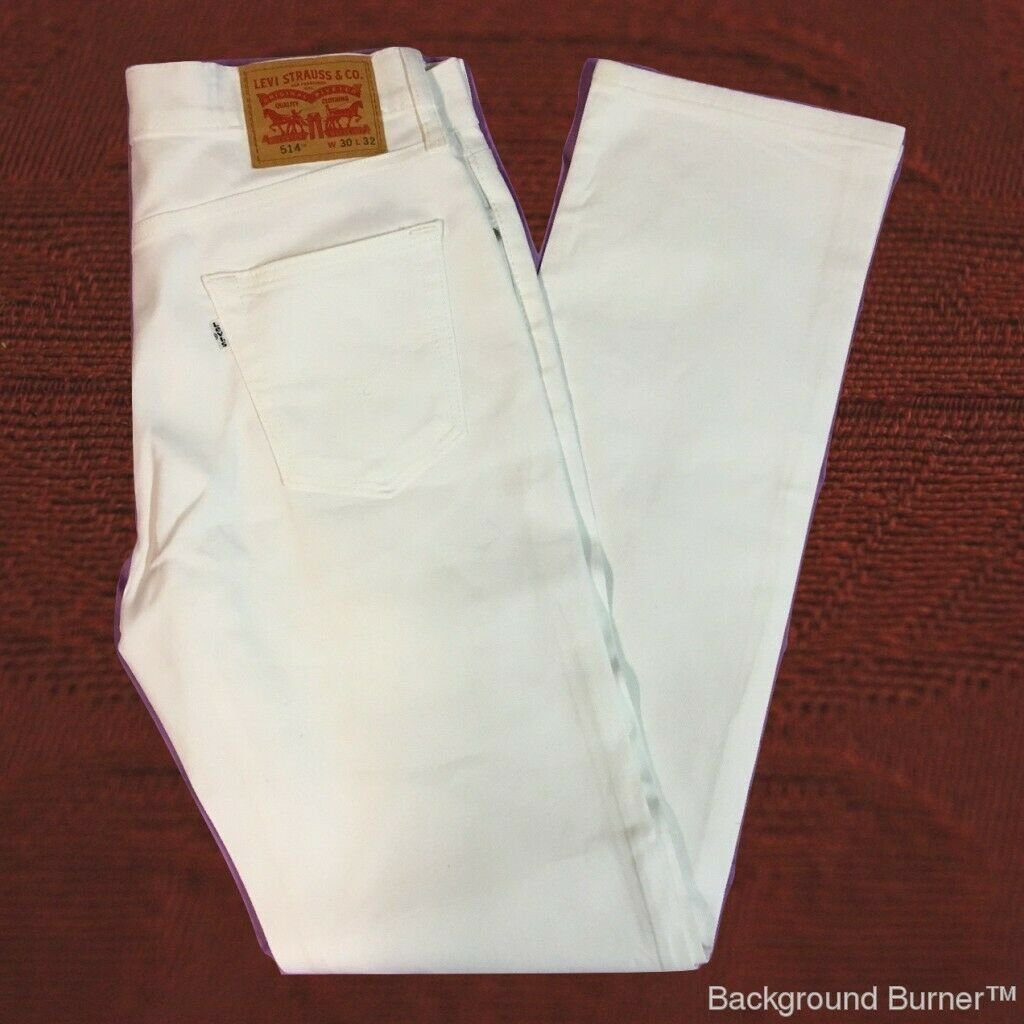 levis 514 white