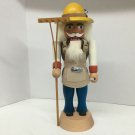 Stracoland Colmnitz GmbH Co. 14.5" Wooden NutCracker Gardener Erzgbirge Germany