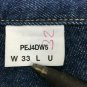 Bulwark FR Jeans Flame Resistant Blue Denim Workwear Mens Size 33 x 33