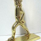 Vintage Baldwin Brass Revolutionary War Soldier Doorstop  Forged in America