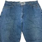 Harley Davidson Biker Jeans 44 x 32 Broken In Relaxed Leg Straight 100 Cotton