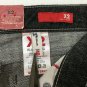 X2 Quality Denim Jeans Womens Size 6 Regular Raw Black Skinny W01 Low Rise NWT