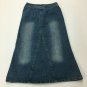 Denim Modesty Skirt Midi No Slit A Line Insert 4P Petite Long Lizwear 28 x 31.5