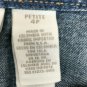Denim Modesty Skirt Midi No Slit A Line Insert 4P Petite Long Lizwear 28 x 31.5