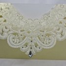 Wishmade Laser Cut Invitations Announcements Note Cards Rhinestone Embellished