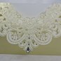 Wishmade Laser Cut Invitations Announcements Note Cards Rhinestone Embellished