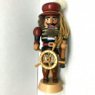 Straco Colmnitz GmbH & Co. 14.5" Wooden NutCracker Sea Captain Erzgbirge Germany