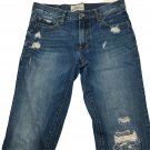 Aeropostale Benton 31x30 Distressed Mens Blue Jeans Original Bootcut 100 Cotton