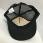 Brown Welding Trucker Hat Cap Snapback Black Braided Rope Across Bill
