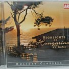 Highlights of Hungarian Music CD Holiday Classics Remastered Germany 1997