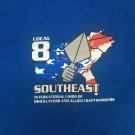 Local 8 Southeast Union of Bricklayers T Shirt Medium Teamsters Union Made USA