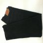 Levi's Black 501 Button Fly Jeans Straight Leg 100 Percent Cotton Mens 40x32