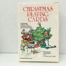 Playing Cards Christmas Novelty Reindeer Snowman Elf 1986 Florida or Bust