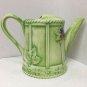 Royal Worcester 1999 Evesham Orchard Teapot Light Green  Portugal  Ceramic VTG