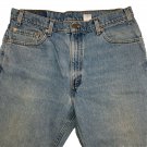 Vintage Levis 505 Size 35 x 30 Red Tab 100 Percent Cotton Made in USA Faded