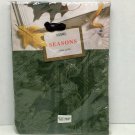 Bardwil Linens SEASONS Fairmont 52 x 70 Oblong Tablecloth Green Machine Washable