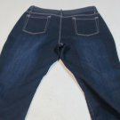 Lee Riders 13/14 P Boot Cut Jeans Copper Stretch Patch Pockets Dark Wash