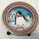 Otagiri Dancing Animated Penguin Music Box Plays Zip a Dee Doo Da Japan  Vintage