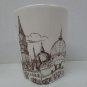 222 Fifth City Scenes Venice Coffee Mug Cup Sepia 12 oz Porcelain Fine China