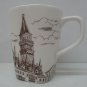 222 Fifth City Scenes Venice Coffee Mug Cup Sepia 12 oz Porcelain Fine China