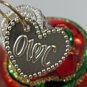 Babys First Christmas Old World Christmas Glass Ornament OWC Teddy Bear Glitter