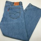 Levis 505 Men 40 x 30 Medium Wash Blue Jeans Straight Leg