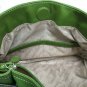 Tignanello Touchables Leather Green Shopper Hangbag Purse Built In Wallet Bag