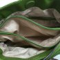 Tignanello Touchables Leather Green Shopper Hangbag Purse Built In Wallet Bag