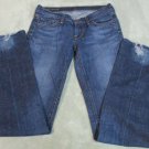 Citizens of Humanity Jeans Margo  Sz 7 30x33.5 Boot Cut Stretch Trashed Hem  USA
